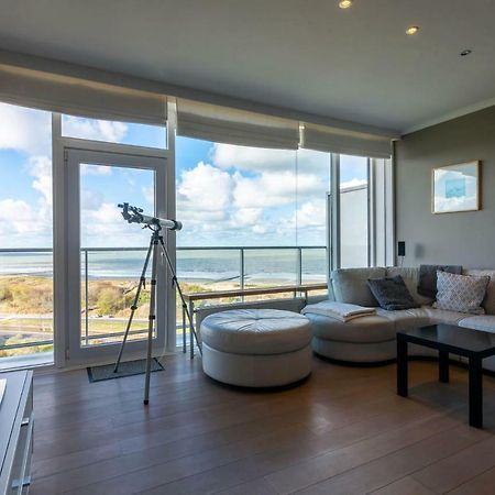 Panoramic & Modern Apartment With Sea View Bredene Exteriér fotografie